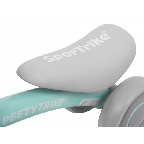 Prvé bicyklové odrážadlo PettyTrike pre deti Červené 4-kolesové SporTrike