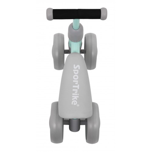 Prvé bicyklové odrážadlo PettyTrike pre deti Červené 4-kolesové SporTrike