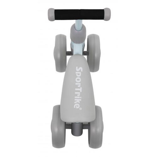 Prvé bicyklové odrážadlo PettyTrike pre deti Modré 4-kolesové SporTrike