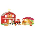 Farma pre deti 3+ sada figúrok 18 ks. + Stodola so zvukmi + Traktor + 4-členná Rodina + Zvieratá