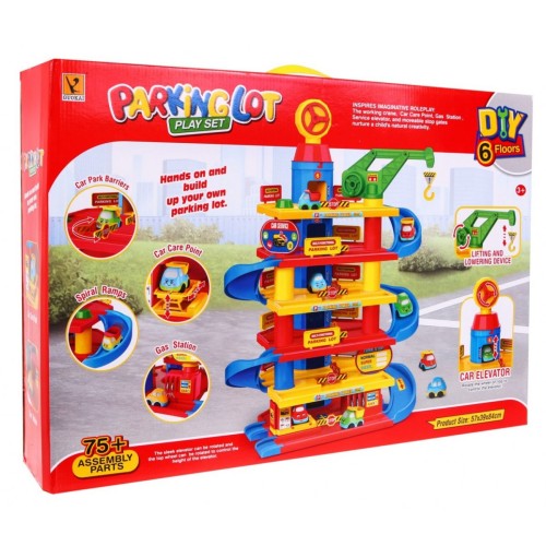 Veľká Garáž Parkovisko 75ks.