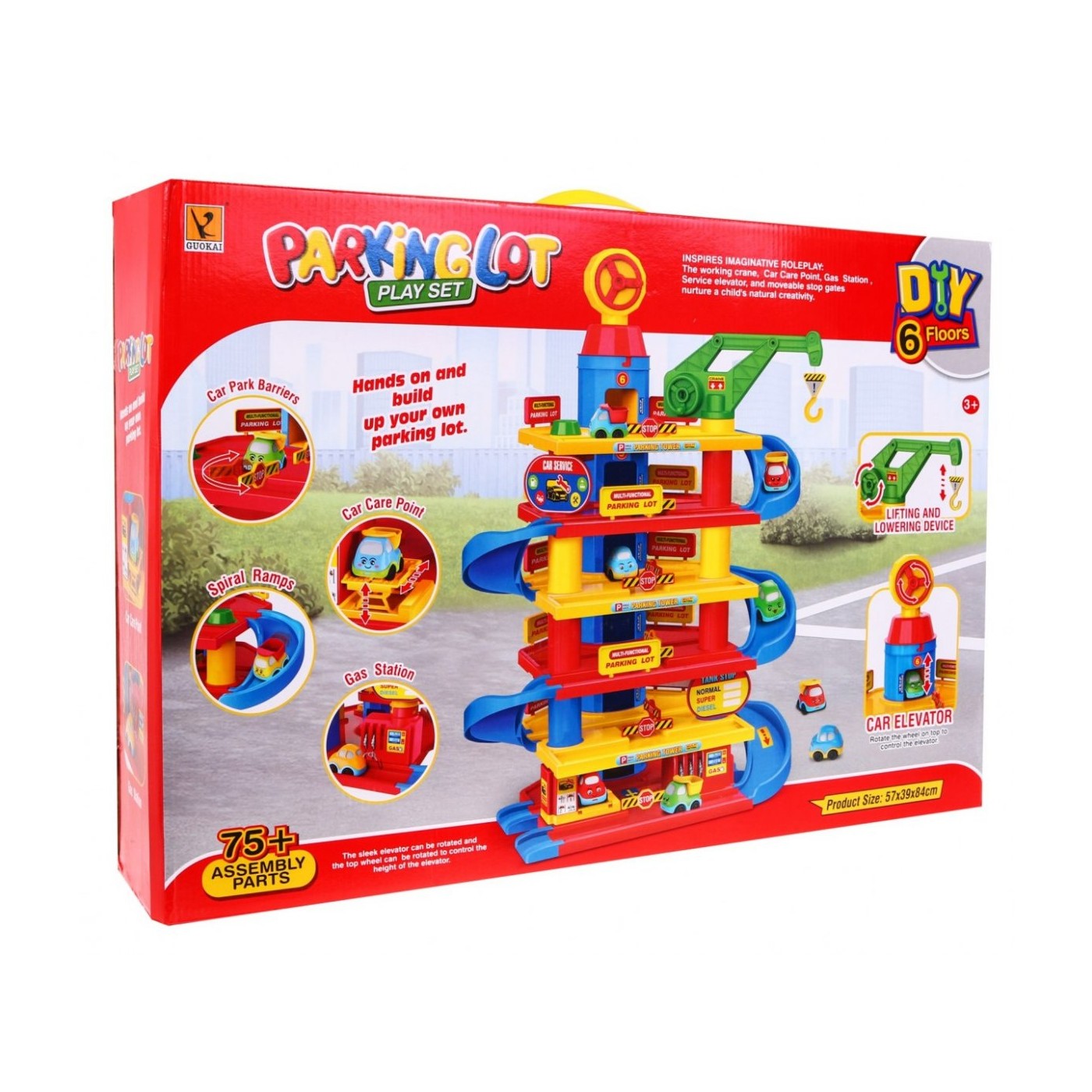 Veľká Garáž Parkovisko 75ks.