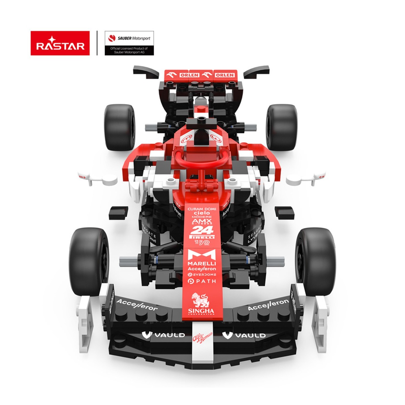 1: 24 Alfa Romeo F1 C42 340ks. RASTAR bloky