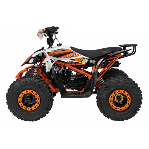 copy of Quad Highper na batériu Žltý 35km/h + Bezkefkový motor 1000W + Nafukovacie kolesá + Regulácia sedadla