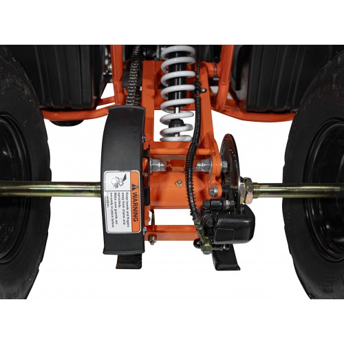 copy of Quad Highper na batériu Žltý 35km/h + Bezkefkový motor 1000W + Nafukovacie kolesá + Regulácia sedadla