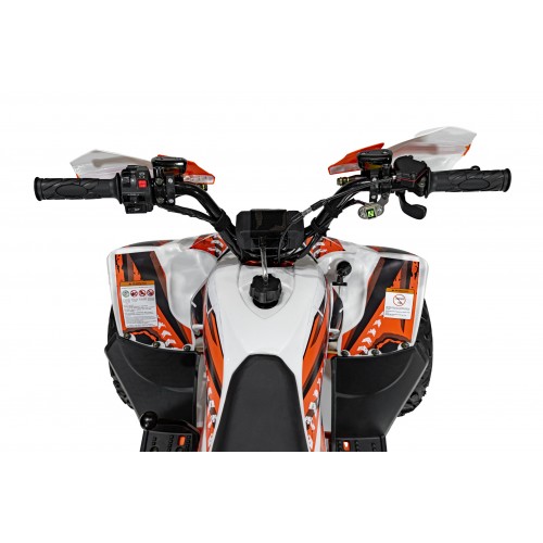 copy of Quad Highper na batériu Žltý 35km/h + Bezkefkový motor 1000W + Nafukovacie kolesá + Regulácia sedadla