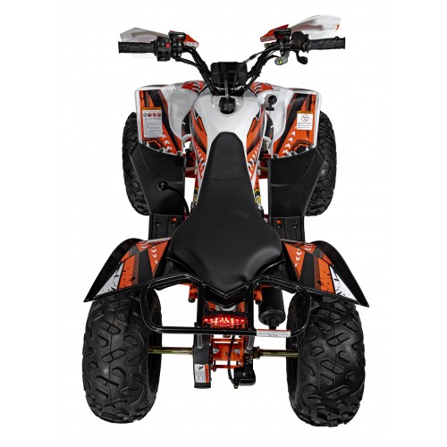 copy of Quad Highper na batériu Žltý 35km/h + Bezkefkový motor 1000W + Nafukovacie kolesá + Regulácia sedadla