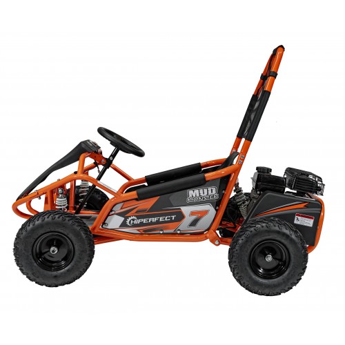 copy of Quad Highper na batériu Žltý 35km/h + Bezkefkový motor 1000W + Nafukovacie kolesá + Regulácia sedadla