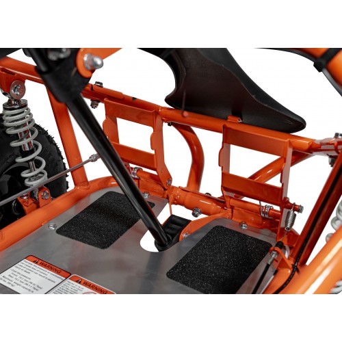 copy of Quad Highper na batériu Žltý 35km/h + Bezkefkový motor 1000W + Nafukovacie kolesá + Regulácia sedadla