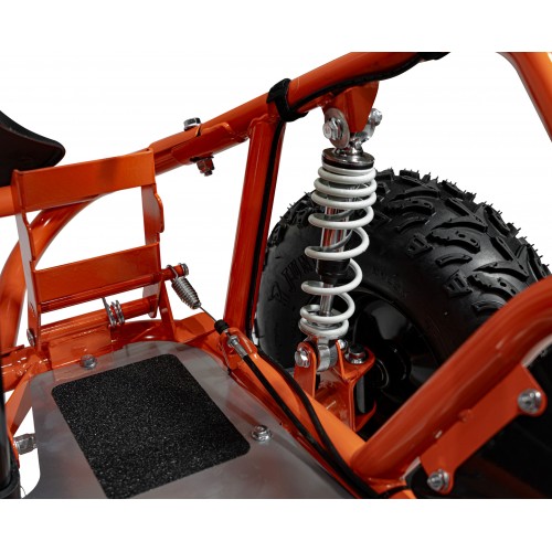 copy of Quad Highper na batériu Žltý 35km/h + Bezkefkový motor 1000W + Nafukovacie kolesá + Regulácia sedadla