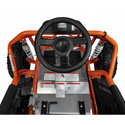 copy of Quad Highper na batériu Žltý 35km/h + Bezkefkový motor 1000W + Nafukovacie kolesá + Regulácia sedadla