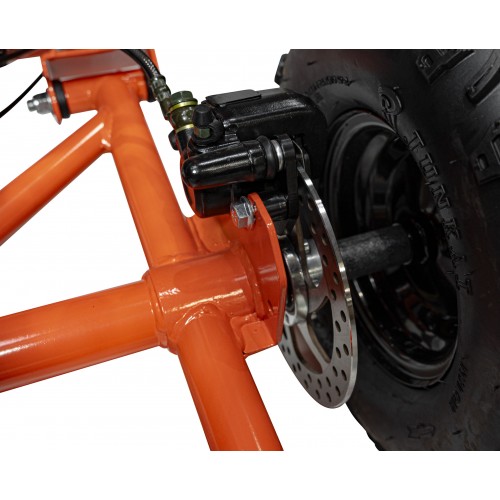 copy of Quad Highper na batériu Žltý 35km/h + Bezkefkový motor 1000W + Nafukovacie kolesá + Regulácia sedadla