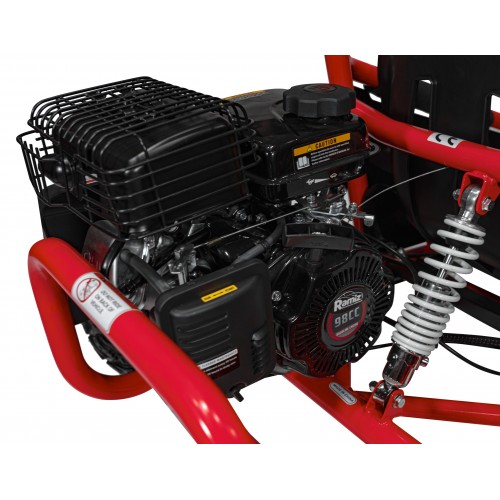 copy of Quad Highper na batériu Žltý 35km/h + Bezkefkový motor 1000W + Nafukovacie kolesá + Regulácia sedadla