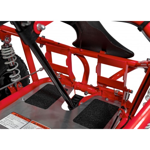 copy of Quad Highper na batériu Žltý 35km/h + Bezkefkový motor 1000W + Nafukovacie kolesá + Regulácia sedadla