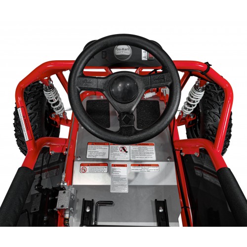 copy of Quad Highper na batériu Žltý 35km/h + Bezkefkový motor 1000W + Nafukovacie kolesá + Regulácia sedadla