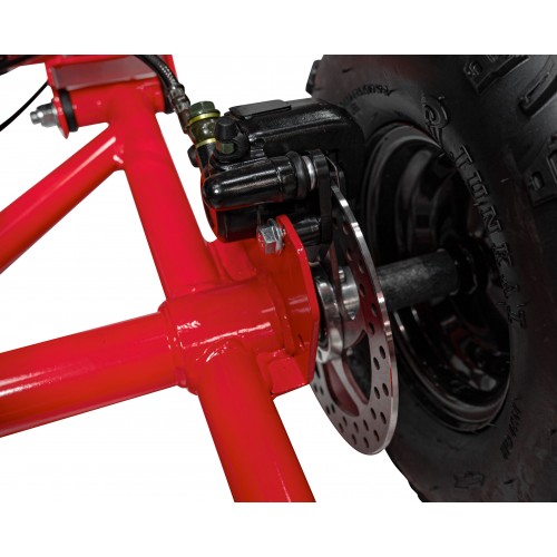 copy of Quad Highper na batériu Žltý 35km/h + Bezkefkový motor 1000W + Nafukovacie kolesá + Regulácia sedadla