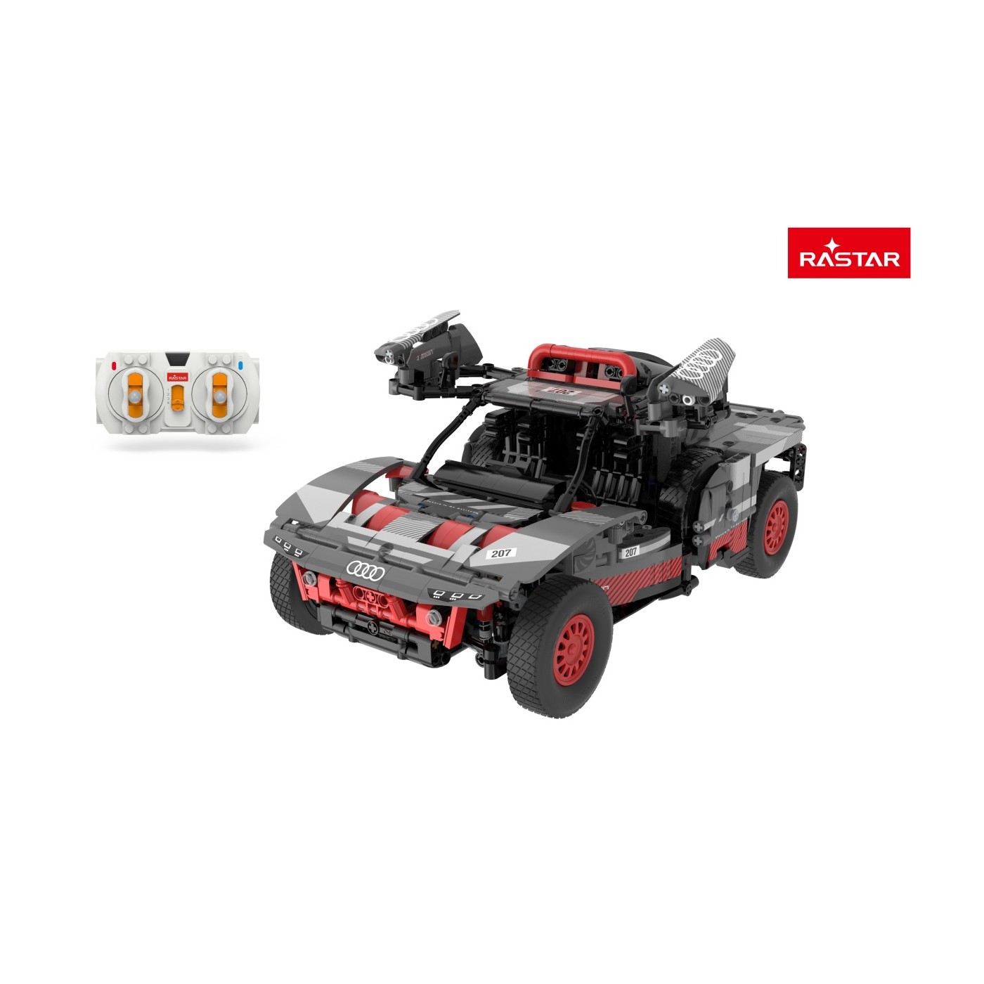 R/C 1:14 Audi RS Q e-tron Bloky 1046 ks. RASTAR