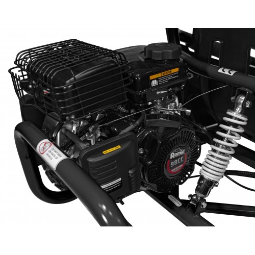 copy of Quad Highper na batériu Žltý 35km/h + Bezkefkový motor 1000W + Nafukovacie kolesá + Regulácia sedadla