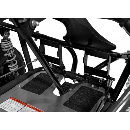 copy of Quad Highper na batériu Žltý 35km/h + Bezkefkový motor 1000W + Nafukovacie kolesá + Regulácia sedadla