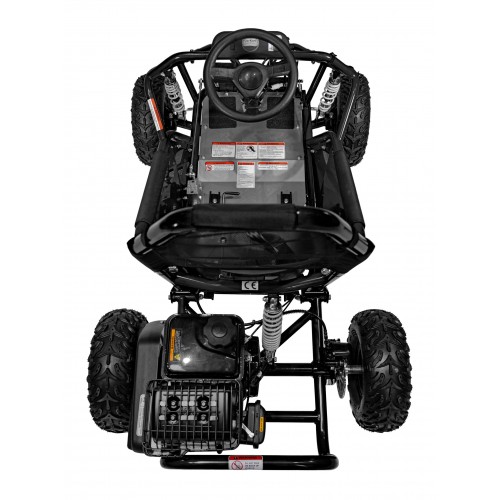 copy of Quad Highper na batériu Žltý 35km/h + Bezkefkový motor 1000W + Nafukovacie kolesá + Regulácia sedadla