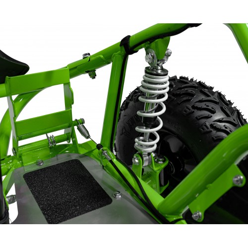 copy of Quad Highper na batériu Žltý 35km/h + Bezkefkový motor 1000W + Nafukovacie kolesá + Regulácia sedadla