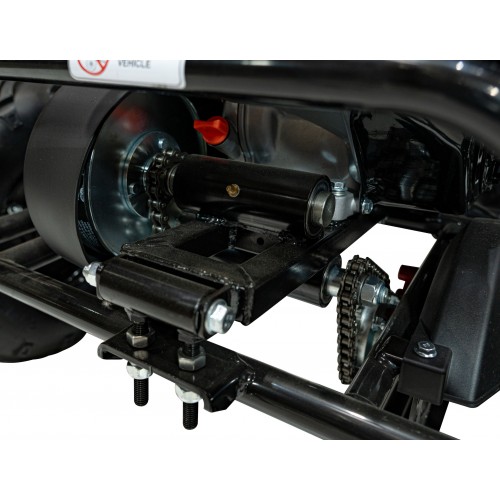 copy of Quad Highper na batériu Žltý 35km/h + Bezkefkový motor 1000W + Nafukovacie kolesá + Regulácia sedadla