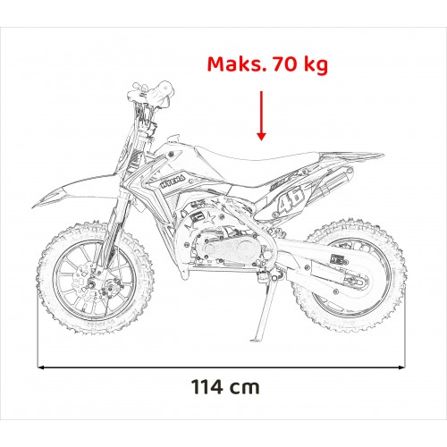 copy of Quad Highper na batériu Žltý 35km/h + Bezkefkový motor 1000W + Nafukovacie kolesá + Regulácia sedadla