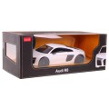 Autíčko R/C Audi R8 Biele 1:24 RASTAR