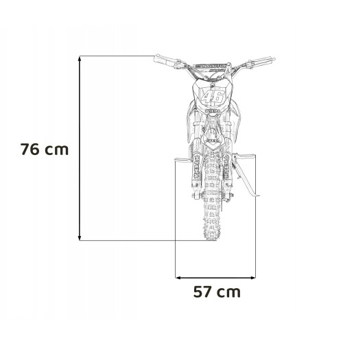 copy of Quad Highper na batériu Žltý 35km/h + Bezkefkový motor 1000W + Nafukovacie kolesá + Regulácia sedadla