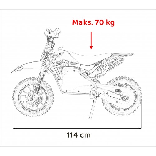 copy of Quad Highper na batériu Žltý 35km/h + Bezkefkový motor 1000W + Nafukovacie kolesá + Regulácia sedadla