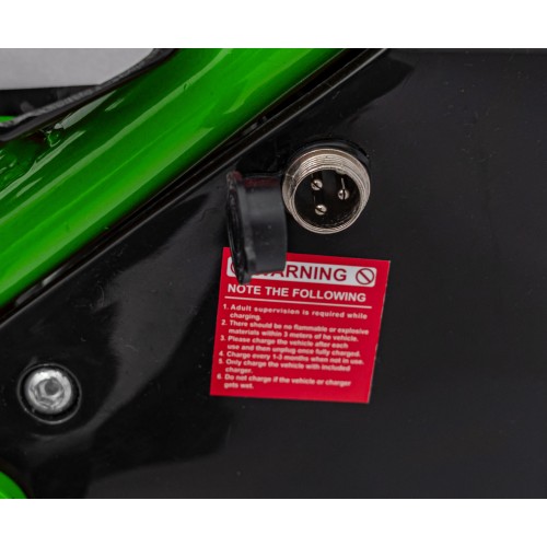 copy of Quad Highper na batériu Žltý 35km/h + Bezkefkový motor 1000W + Nafukovacie kolesá + Regulácia sedadla