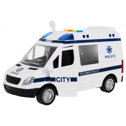 Veľké Policajné auto 1:16 Svetlá Zvuky