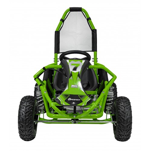 copy of Quad Highper na batériu Žltý 35km/h + Bezkefkový motor 1000W + Nafukovacie kolesá + Regulácia sedadla