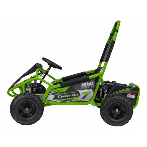 copy of Quad Highper na batériu Žltý 35km/h + Bezkefkový motor 1000W + Nafukovacie kolesá + Regulácia sedadla