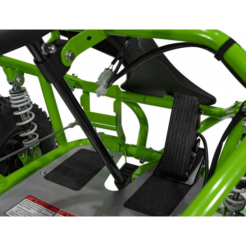 copy of Quad Highper na batériu Žltý 35km/h + Bezkefkový motor 1000W + Nafukovacie kolesá + Regulácia sedadla