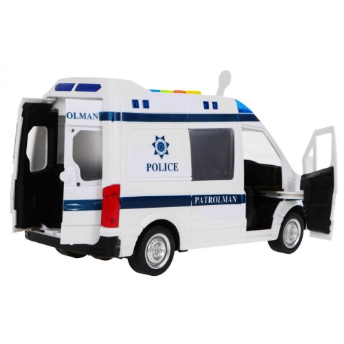 Veľké Policajné auto 1:16 Svetlá Zvuky