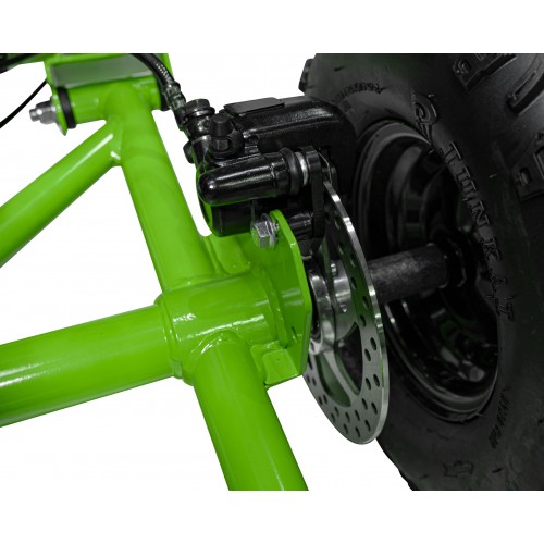 copy of Quad Highper na batériu Žltý 35km/h + Bezkefkový motor 1000W + Nafukovacie kolesá + Regulácia sedadla