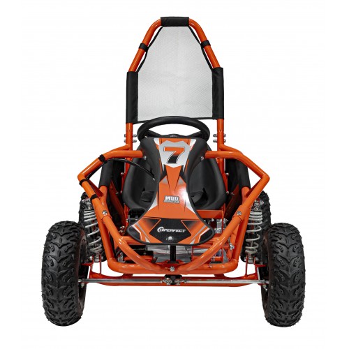 copy of Quad Highper na batériu Žltý 35km/h + Bezkefkový motor 1000W + Nafukovacie kolesá + Regulácia sedadla