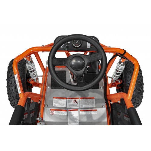 copy of Quad Highper na batériu Žltý 35km/h + Bezkefkový motor 1000W + Nafukovacie kolesá + Regulácia sedadla