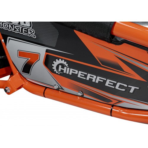 copy of Quad Highper na batériu Žltý 35km/h + Bezkefkový motor 1000W + Nafukovacie kolesá + Regulácia sedadla