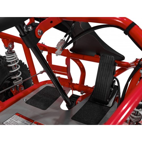 copy of Quad Highper na batériu Žltý 35km/h + Bezkefkový motor 1000W + Nafukovacie kolesá + Regulácia sedadla