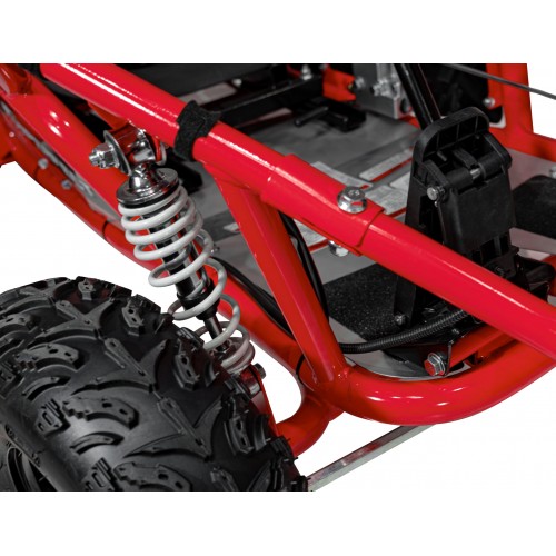 copy of Quad Highper na batériu Žltý 35km/h + Bezkefkový motor 1000W + Nafukovacie kolesá + Regulácia sedadla