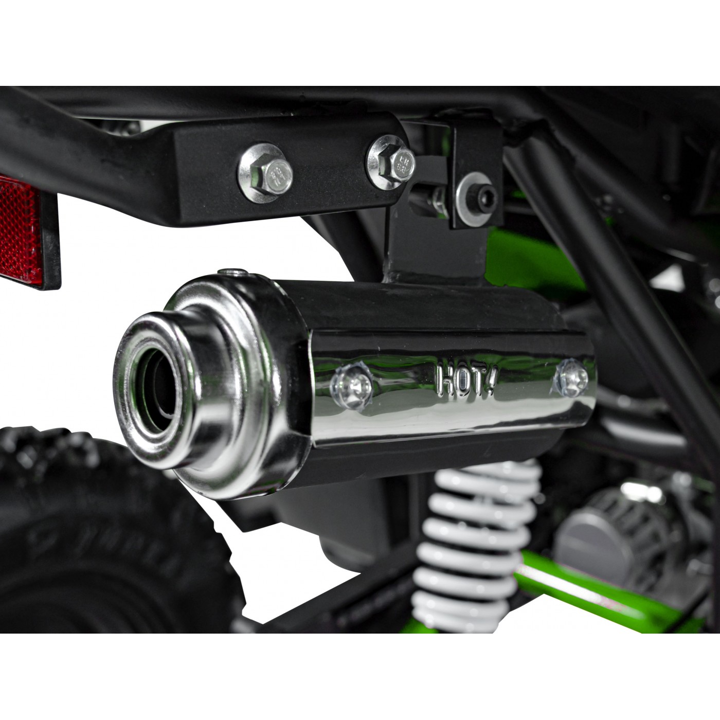 copy of Quad Highper na batériu Žltý 35km/h + Bezkefkový motor 1000W + Nafukovacie kolesá + Regulácia sedadla