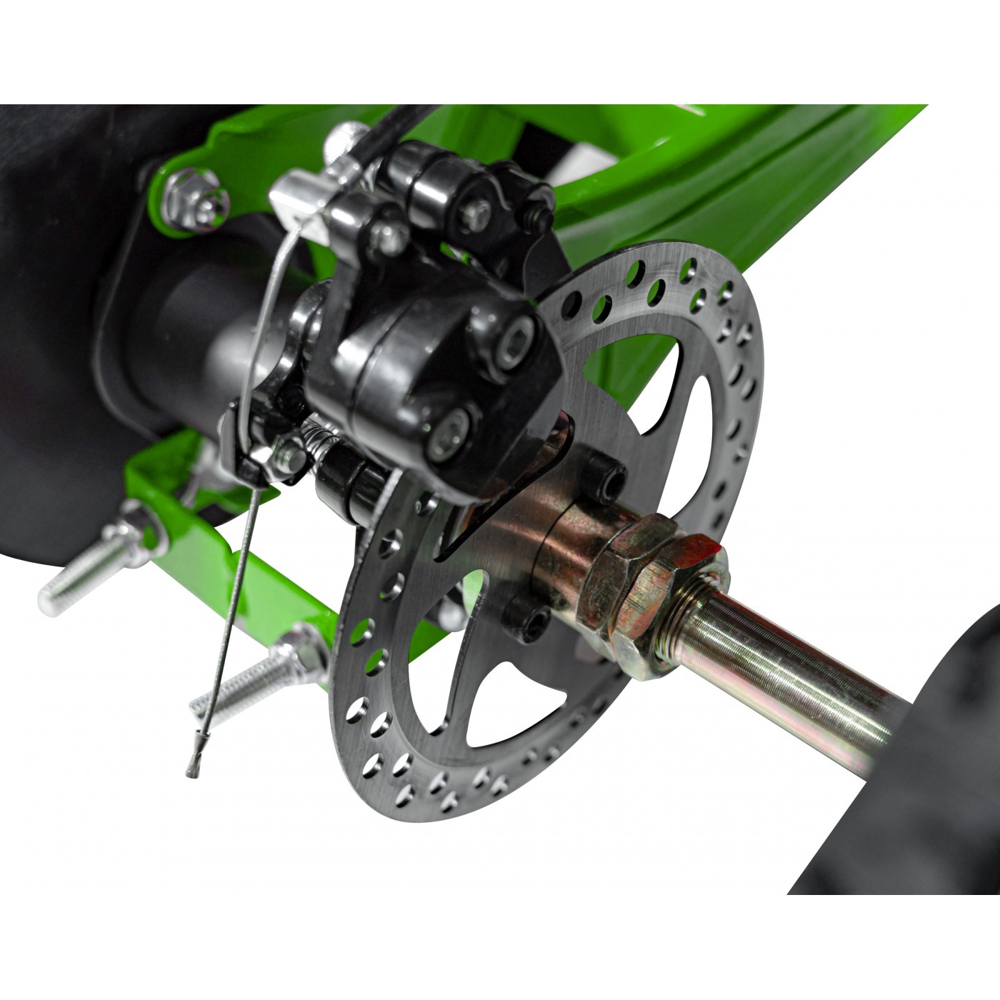 copy of Quad Highper na batériu Žltý 35km/h + Bezkefkový motor 1000W + Nafukovacie kolesá + Regulácia sedadla