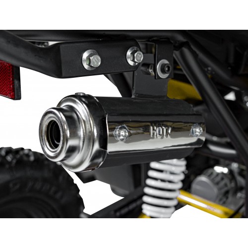 copy of Quad Highper na batériu Žltý 35km/h + Bezkefkový motor 1000W + Nafukovacie kolesá + Regulácia sedadla