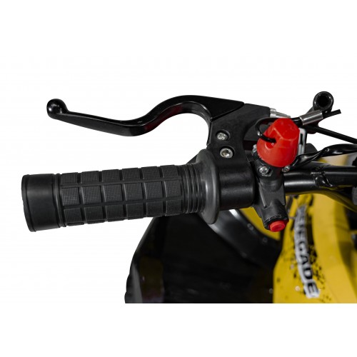 copy of Quad Highper na batériu Žltý 35km/h + Bezkefkový motor 1000W + Nafukovacie kolesá + Regulácia sedadla