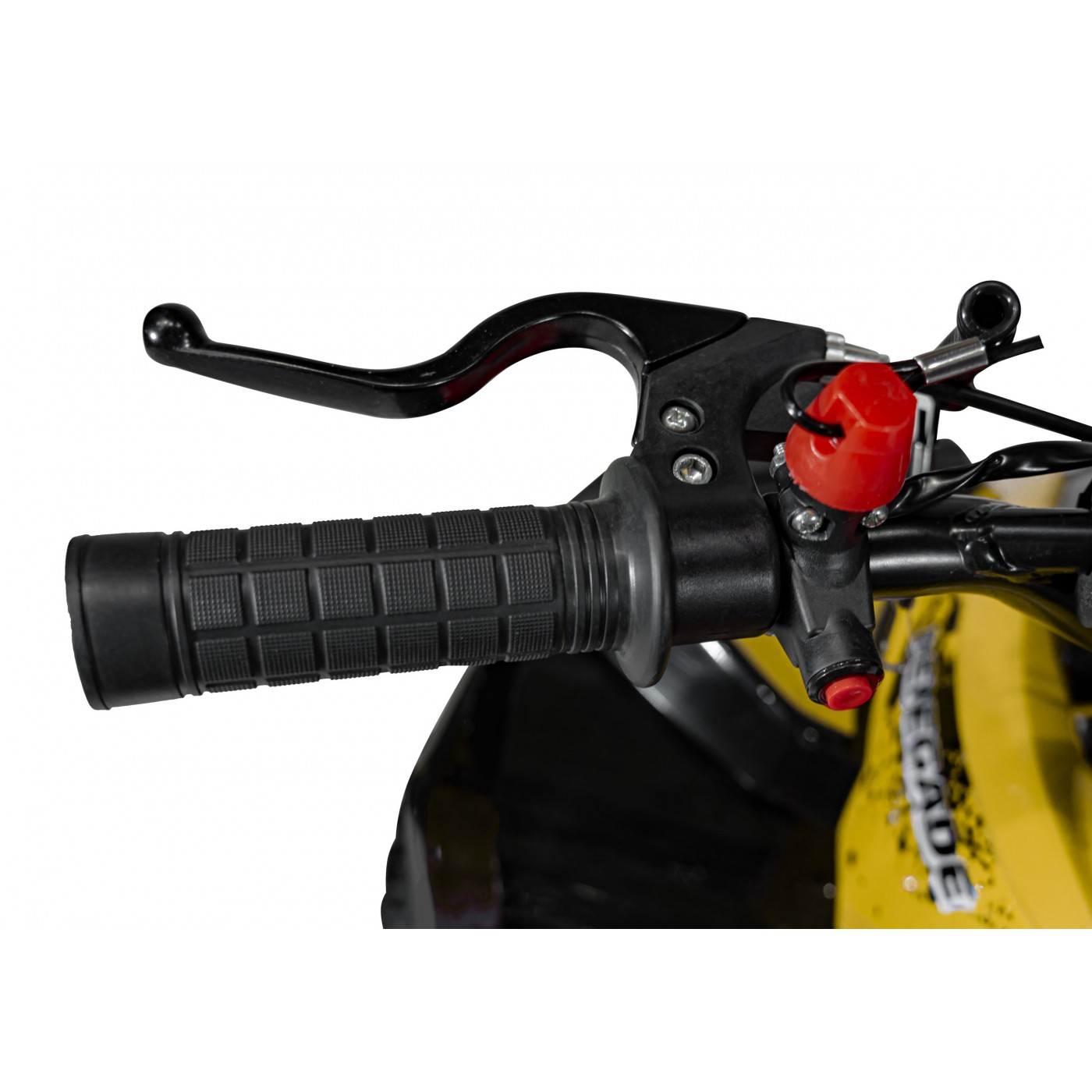 copy of Quad Highper na batériu Žltý 35km/h + Bezkefkový motor 1000W + Nafukovacie kolesá + Regulácia sedadla