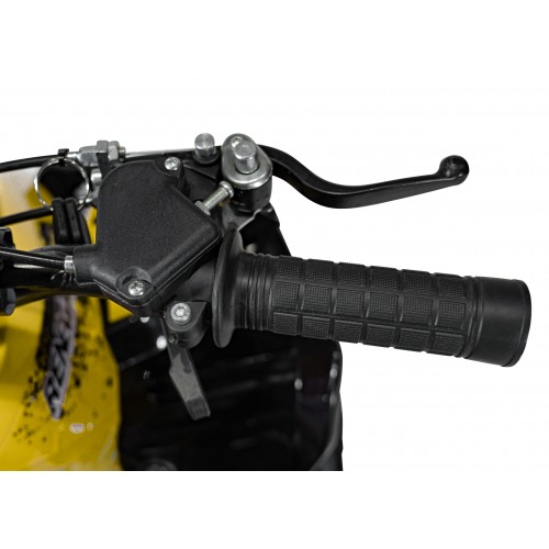 copy of Quad Highper na batériu Žltý 35km/h + Bezkefkový motor 1000W + Nafukovacie kolesá + Regulácia sedadla