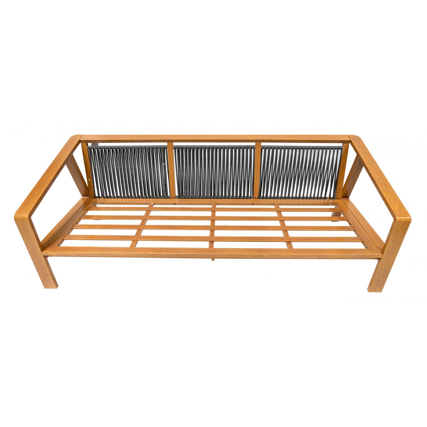 copy of Sada záhradného nábytku 6v1 Technorattan Sivý + Gauč + Vysoký stôl + 2 Kreslá + 2 Pufy + 12 Vankúšov