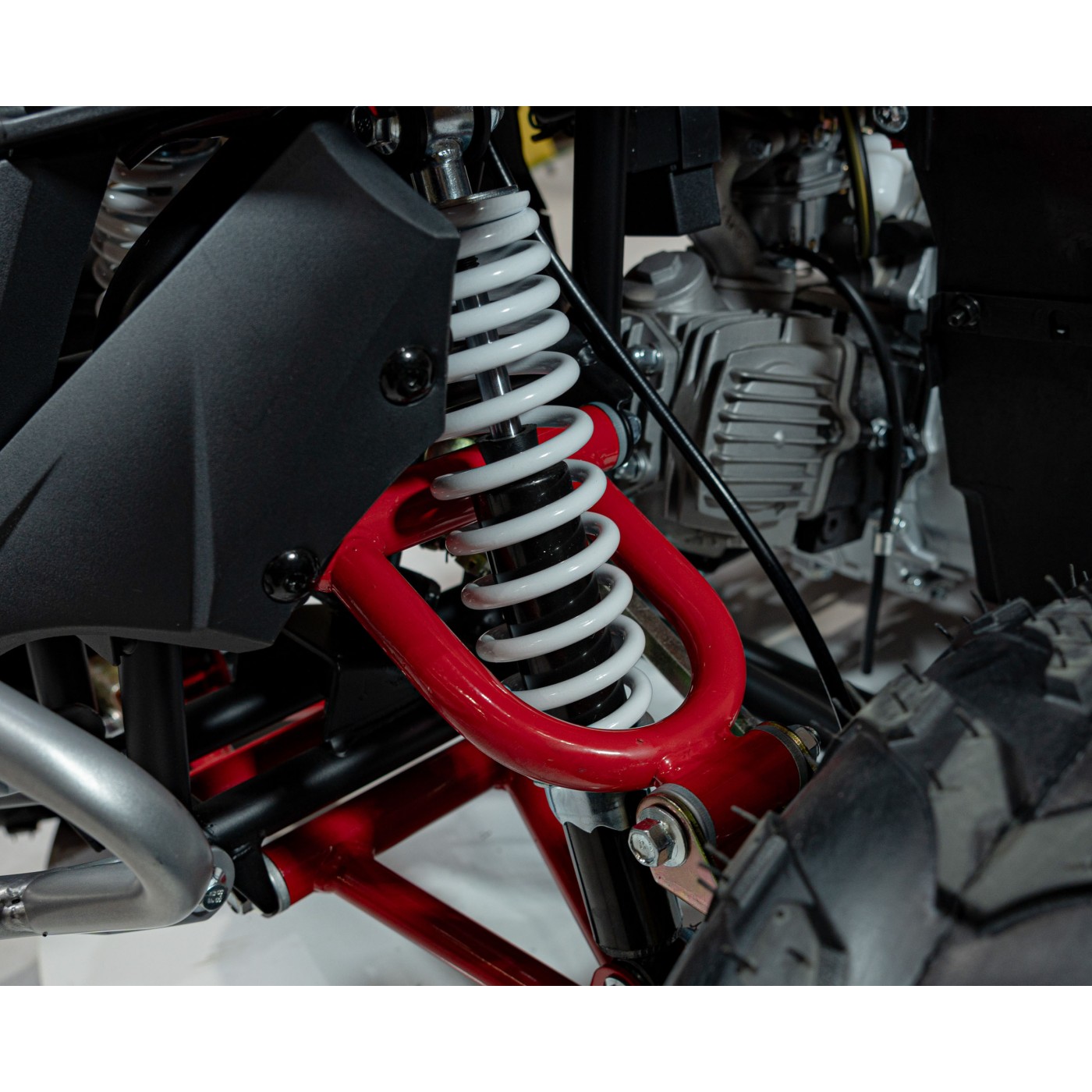 copy of Quad na batériu Žltý 35km/h + Bezkefkový motor 1000W + Nafukovacie kolesá + Regulácia sedadla